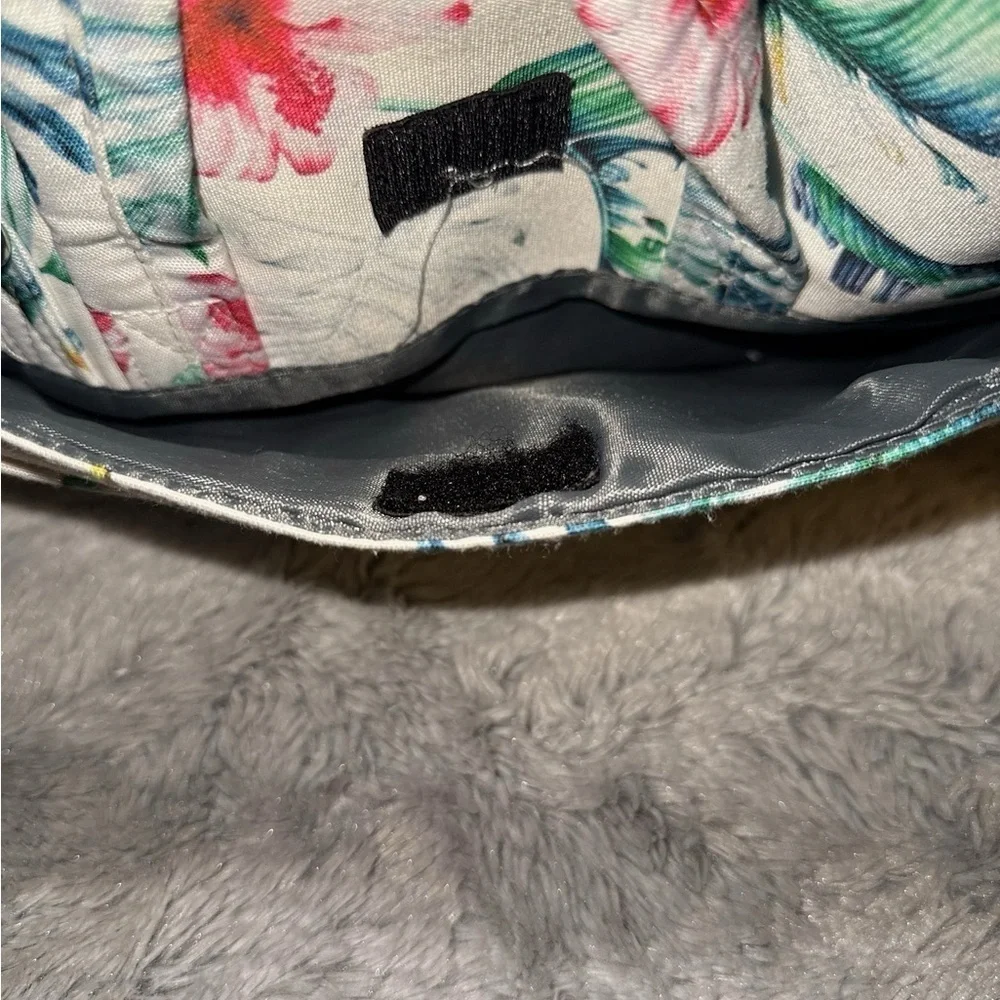 💰Mosiso 13” Padded Laptop Bag Floral Design 3 Utility Pockets microfiber